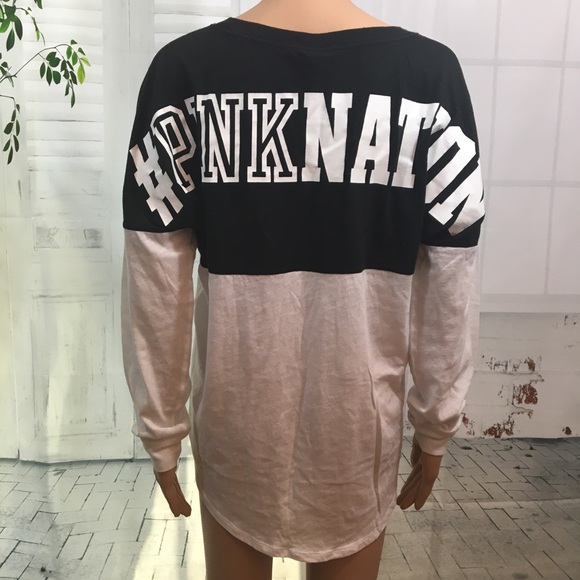 PINK Victoria's Secret Tops - PINK Victoria’s Secret #PINK NATION Shirt